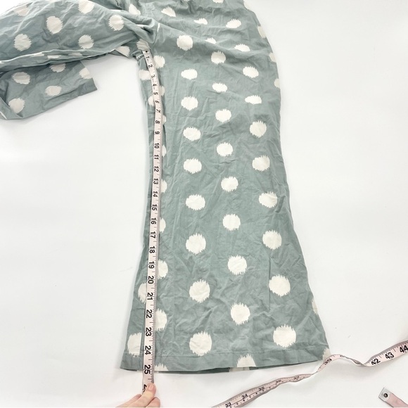 Indya Ikat Grey Cream House of India Earthen Bell Bottom Jumpsuit Size S NWOT - Picture 14 of 16